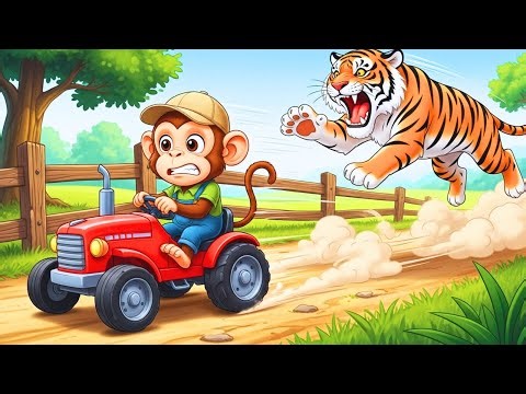 ZIPPY the Monkey Farmer: The Great Tiger Escape and Zoo Adventure