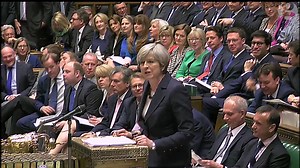 The Tories repeatedly hammered the campaign theme of ‘strong and stable’ leadership at PMQs on Wednesday. Not only did the prime minister herself say it many times, just about every Conservative backbencher who spoke managed to get the phrase in. | The Guardian