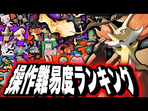1番難しいポケモンと簡単なポケモンを知ってますか？【ポケモンユナイト】