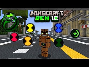 ALL NEW CODES FOR THE BEN 10 MOD/ADDON RECALIBRATED OMNITRIX IN MINECRAFT!!
