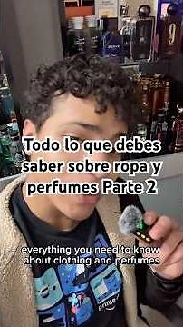 Todo lo que debes saber sobre ropa y perfumes Parte 2 #codiceolfativo #perfume #perfumeaddict