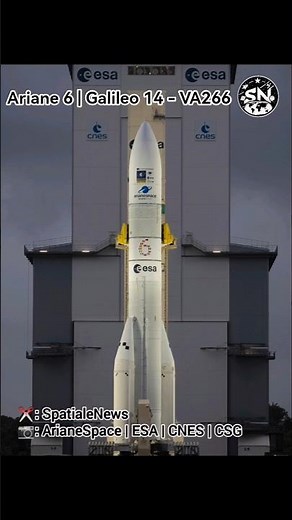 ArianeSpace - ESA - CNES | Ariane 6 "Galileo 14 - VA266"
