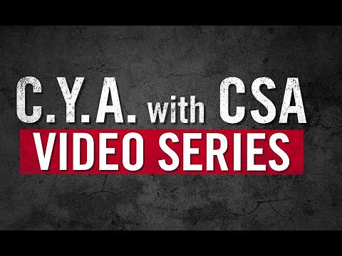 CSA Overview - How To Prepare For Roadside Inspections