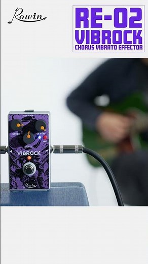 RE-02 VIBROCK コーラスビブラート / ROWIN #サウンドハウス #guitar #Rowin #エフェクター