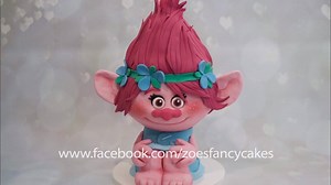 555K views · 1.3K shares | Poppy Troll Cake Princess Dreamworks 3d Trolls Cakes By: Zoe's fancy cakes | MetDaan Cakes | Facebook