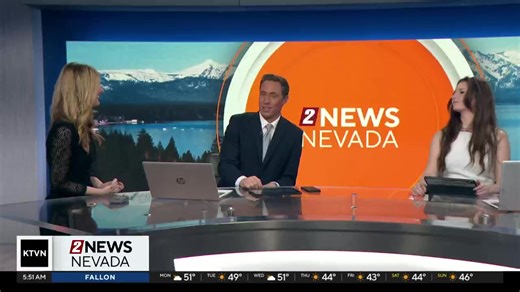 Winter Wonderlands don't always imply stormy skies! Download the free KTVN weather app for more on your specific location! #fyp #weather #reno #winter #snow #pretty | KTVN 2 News