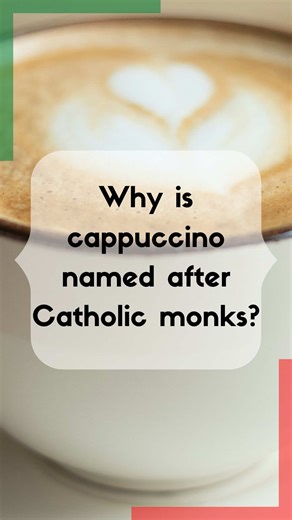 Did you already know this? ☕️ Did you know your cappuccino is named after Catholic monks? ☕ The word cappuccino comes from the Capuchins, officially the Order of Friars Minor Capuchin — the same religious order that included Padre Pio. Their brown robes and pointed hood (cappuccio in Italian) inspired the name because the color of the coffee resembled their habit. In 1700s Vienna, a drink called the Kapuziner (coffee with cream) was already named after the Capuchins — and later, in Italy, the mo