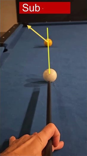 How to Aim in Pool Like A Professional | No. 0082 #billiards #snooker #pool