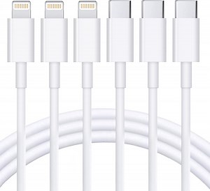 USB C Cable 6ft 3Pack, Long Fast Charger Cable, Type-C Power Delivery Charging Cord for iPhone 14 13 12 Pro Max Mini 11 XS XR X 8 Plus iPad Case