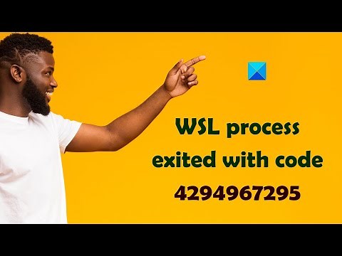 WSL process exited with code 4294967295 in Windows 11