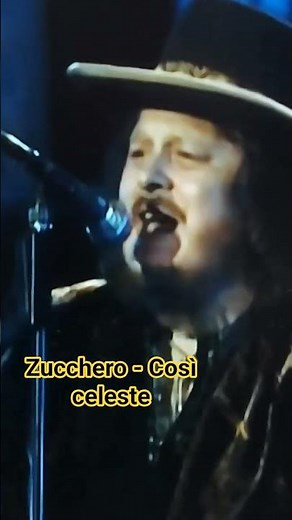 ZUCCHERO - COSÌ CELESTE (LIVE 1996) 💥