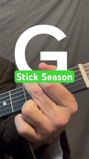 Stick Season - Easy Guitar Lesson - Noah Kahan Cover
