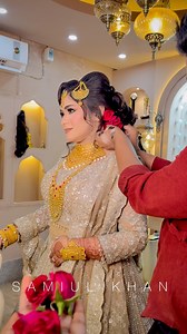 969K views · 12K reactions | Bride Isha and her reception makeover:“Beautiful Bride Isha chose us for her special reception makeover, and her radiant smile said it all. It was our pleasure to be a part of her joyful journey!”Makeover done by MD Samiul Khan Attire : NIBIR Fashion Veil: Stitch-স্টিচ Hena art : Mehendi By Tasnim | Samiul khan makeover studio | Facebook