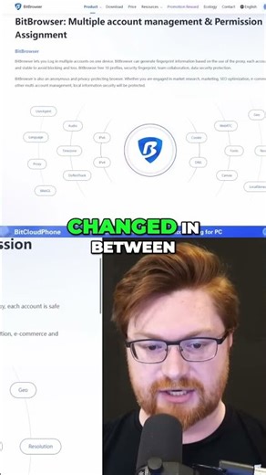 BitBrowser Anti-Detect Browser: Tracking & Geo-Location Explained #shorts