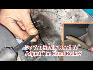 How to Adjust the Rear Brake Drum And Hand Brake Properly! Innova/Pajero