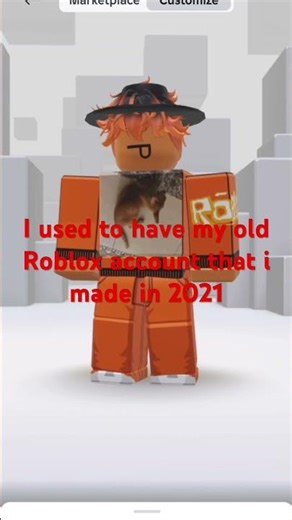 My 2021 vs 2025 Roblox account