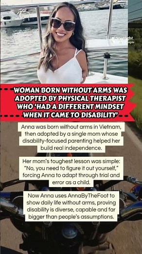 💪 Anna’s No-Arms Independence