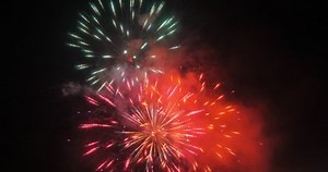 Beautiful Colorful Fireworks Display Over Black Stock Footage Video (100% Royalty-free) 6755344 | Shutterstock