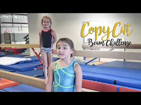 CopyCat Gymnastics Challenge ~ Beam Edition| Kyleigh SGG