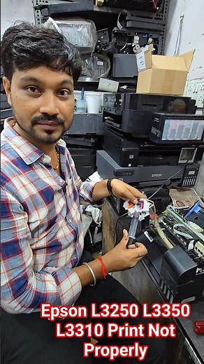 Epson L3250 L3350 L3310 Print Not Properly#epson #services #printersupportsoftware
