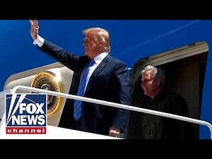 Trump tours new section of border wall in California