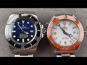 Rolex Vs Omega: Rolex Sea Dweller vs Omega Seamaster Planet Ocean Dive Watch Comparison Test