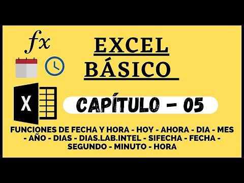 ✅🔥 FUNCIONES DE FECHA Y HORA EN EXCEL ✅🔥