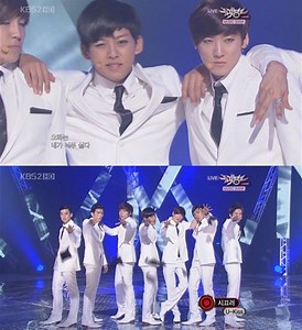 U-Kiss returns to Music Bank with "Shut Up"