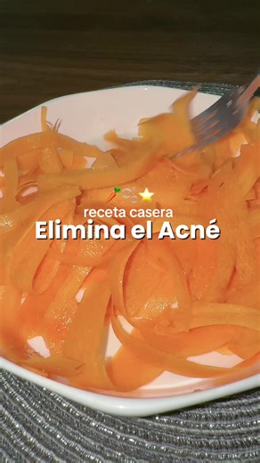 Probando la famosa receta casera para eliminar el acné 🥕🫧🚨 #skincare #rutinadeskincare #acne #girls #tips