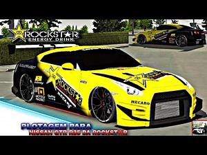 PLOTAGEM PARA NISSAN GTR R35/DA ROCKSTAR/(car parking multiplayer)