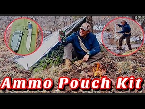 Military Ammo Pouch Survival Kit! Military Survival Kit!
