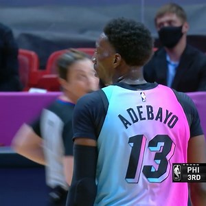 225K views · 1.9K reactions | Bam Adebayo brings the heat for MIA vs. PHI!  18 PTS  12 REB  8 AST | NBA | Facebook