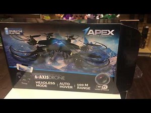 Apex 6 axis drone takeoff instructions