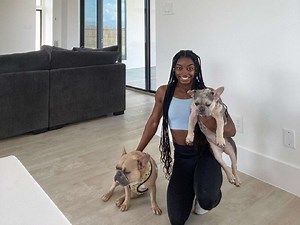 "I've tried everything," Olympian Simone Biles challenged to her wits end as fur puppies wreak HAVOC in-house