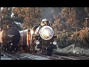 SP 2472 "#51 San Joaquin Daylight" & Caltrain F40PH 900 at Pinole, CA July 31, 1993