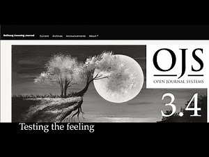 Testing the feeling with OJS 3.4