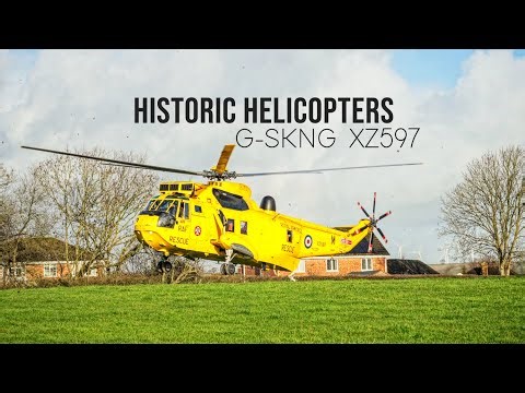 Santa Sea King Historic Helicopters G-SKNG XZ597 #seaking
