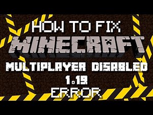 How to Fix the "Multiplayer is Disabled" Error in Minecraft (Quick & Easy)