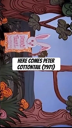 Here Comes Peter Cottontail 🐰 #classic #animation #foryou