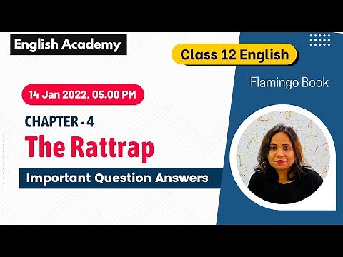 The Rattrap Important Questions and Answers Class 12 English Chapter 4 CBSE Flamingo Book
