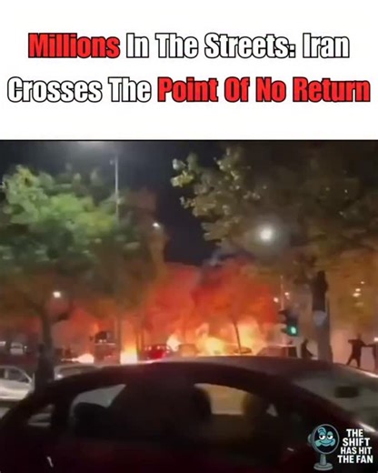 The Shift on Instagram: "This is what a real uprising looks like. Not hashtag activism. Not weekend cosplay protests. Not pre-approved marches with police escorts and media hand-holding. This is millions of people flooding the streets across an entire country, in every province, in hundreds of cities, knowing full well the regime will respond with bullets, prisons, and graves. When the cost of dissent is death and people still show up, you’re no longer watching protests. You’re watching legitima