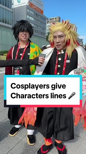 Cosplayers Recite Characters' Lines | Japanese Cosplay World