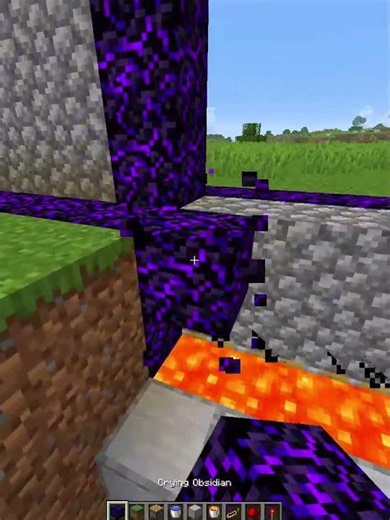 self Healing tall wall in Minecraft #minecraft