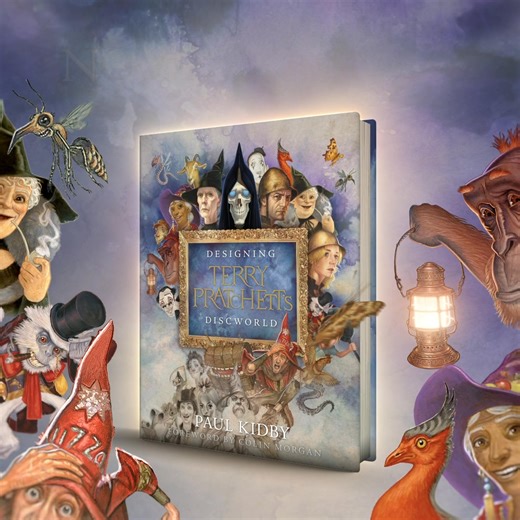 Today's the day! Go behind the scenes of one of literature's greatest partnerships. Presenting DESIGNING TERRY PRATCHETT'S DISCWORLD by Paul Kidby Official Page. Available now. https://www.waterstones.com/book/designing-terry-pratchett-s-discworld/paul-kidby/paul-kidby/9780857529480 The Terry Pratchett estate | Terry Pratchett Books