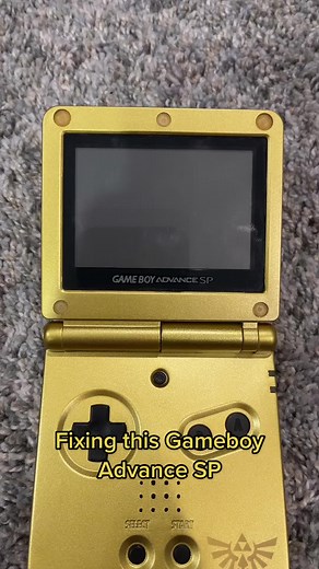 Fixing Gameboy Advance SP Screen Issues Made Easy