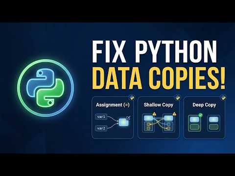 47 🐍 Shallow Copy vs Deep Copy in Python | Explained with Real Examples