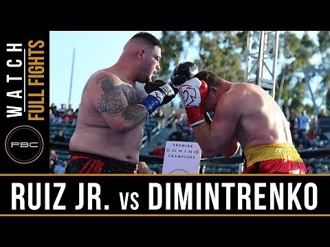 Ruiz Jr vs Dimintrenko FULL FIGHT: April 20, 2019 - PBC on FOX
