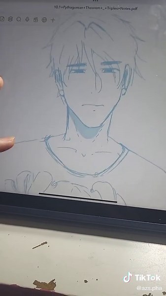 MATH DOODLES, honestly I draw 100% better when it's during class(also the things I'm learning is review from middle school 😥) - #schooldoodles #doodles #art #digitalart