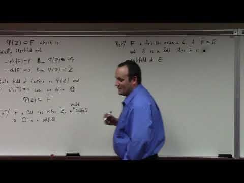 Abstract Algebra II: fields ala 13.1 of Dummit and Foote, 2-13-19