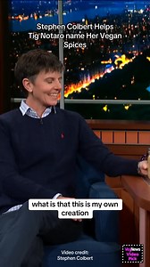 Stand-up comedian Tig Notaro transitioned to a vegan diet after undergoing a double mastectomy to remove breast cancer in 2012. “I am a firm believer in the healing powers of food," she has said in the past. On a recent appearance on @stephenathome, he helped Tig Notaro name her homemade spice mix ... More vegan celebs: https://vegnews.com/vegan-celebrities | VegNews